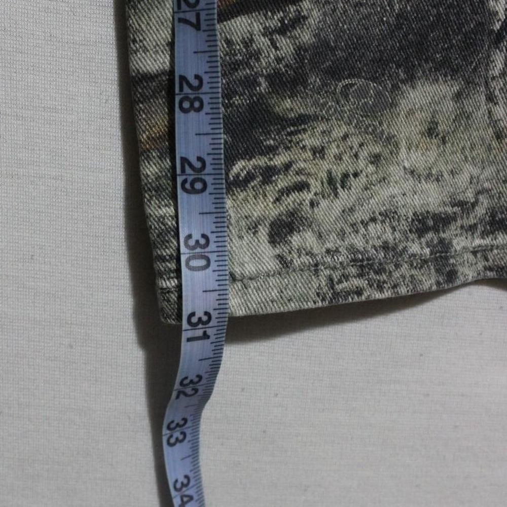 Mens Y2K Camouflage Nature Forest Mossy Oak Real Tree Style Streetwear Pants - Picture 6 of 8